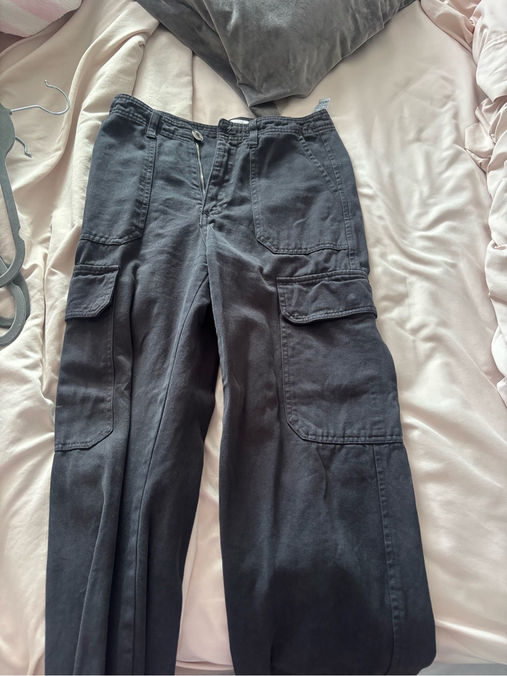Zara black cargos